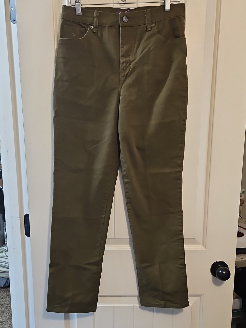 Gloria Vanderbilt Olive Green Pants